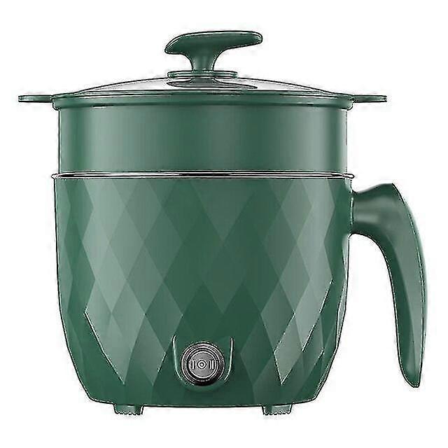 Mini cuociriso elettrico pentole multifunzione Hotpot 1.8l Famiglia antiaderente 1-2 persone apparecchi di cottura 220V Eu Plug Double layers