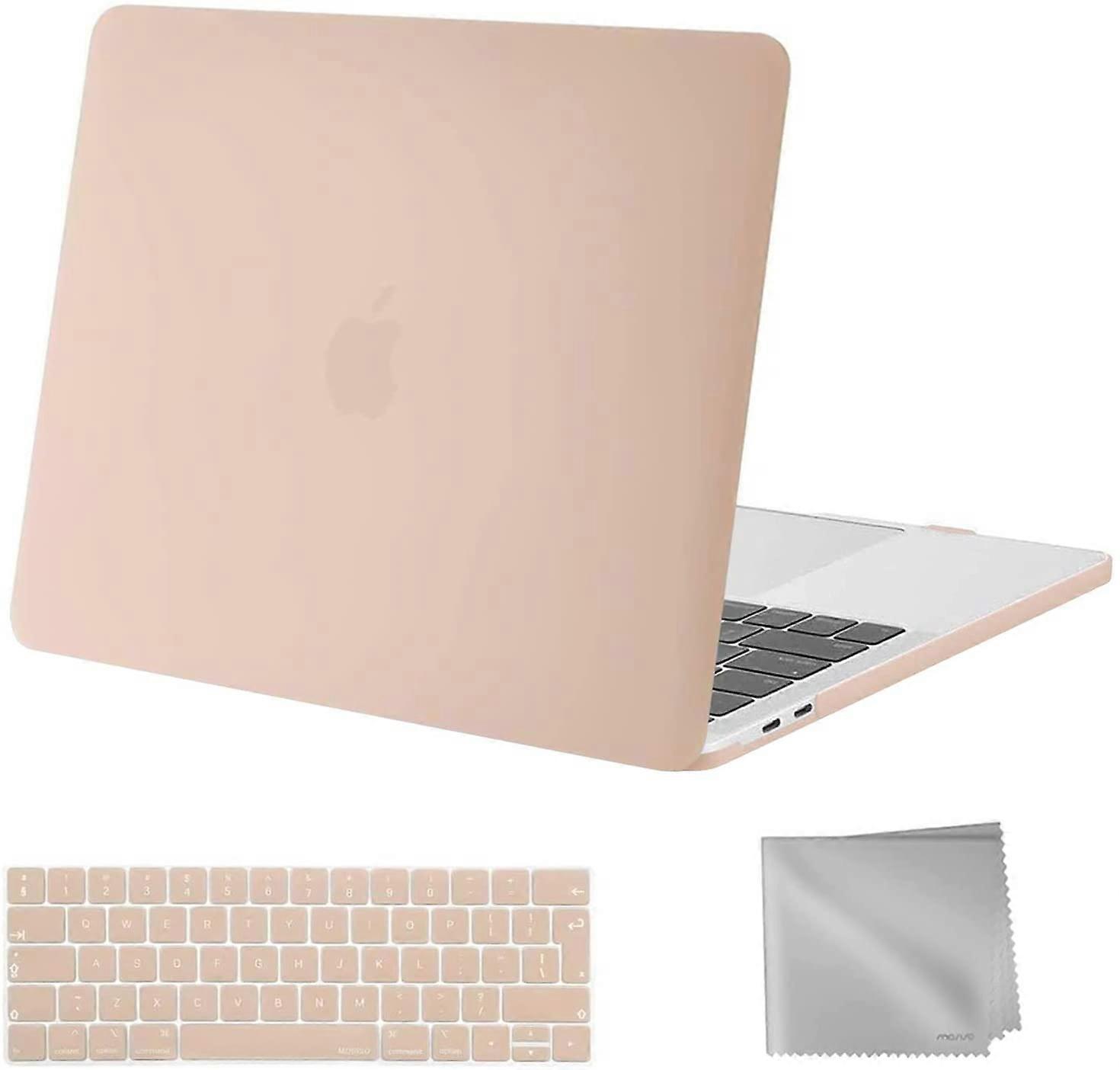Camel Compatibel met MacBook Pro 13 inch Case 2021-2016 Release A2338 M1 A2289 A2251 A2159 A1989 A1706 A1708, Plastic Hard Shell Case & Keyboard Cov