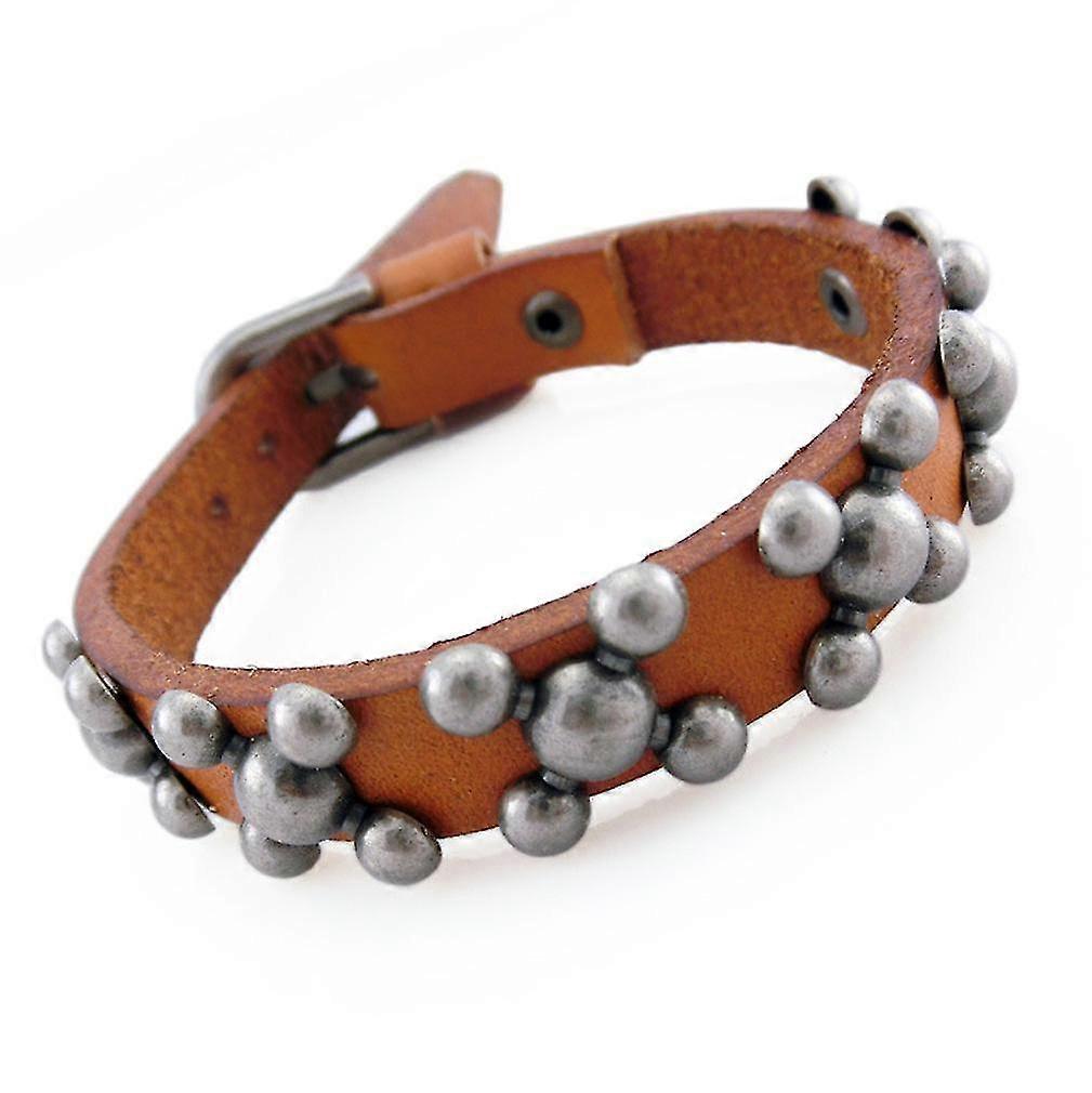 Single Lap Lederarmband Herren