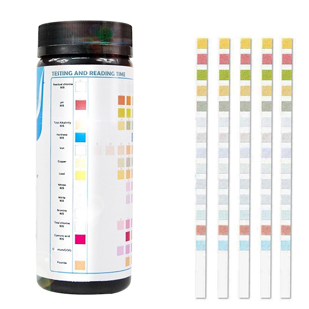 Kit d’analyse de l’eau potable 14 en 1 Test de la qualité de l’eau pour l’eau de puits et l’eau du robinet