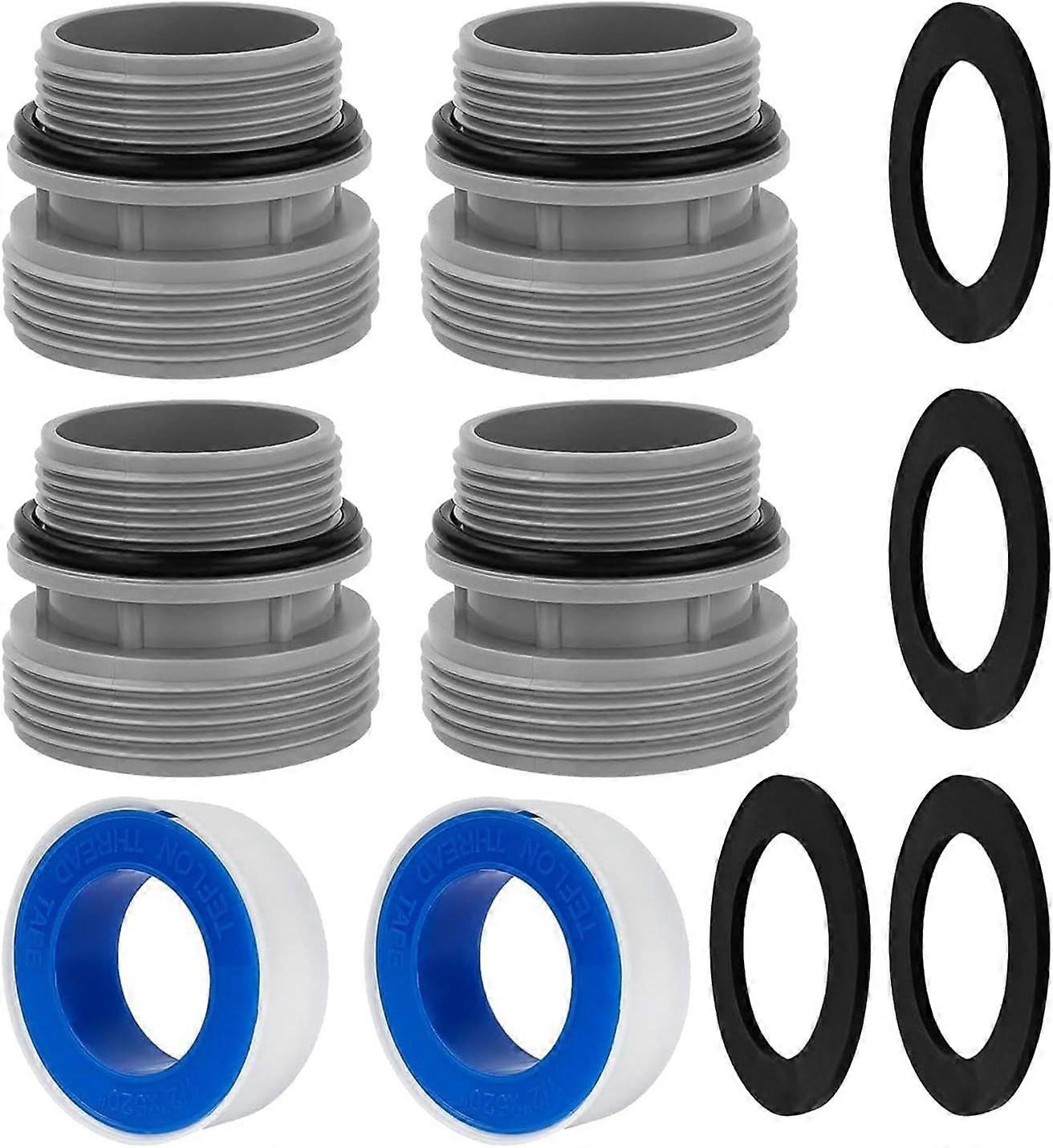 Pool Hose Adapter, Sturdy Pool Hose Adapters and Pump Connectors, Pool Adapter Fittings, Convenient Pool Pump Adapter Fittings for Filter Pumps