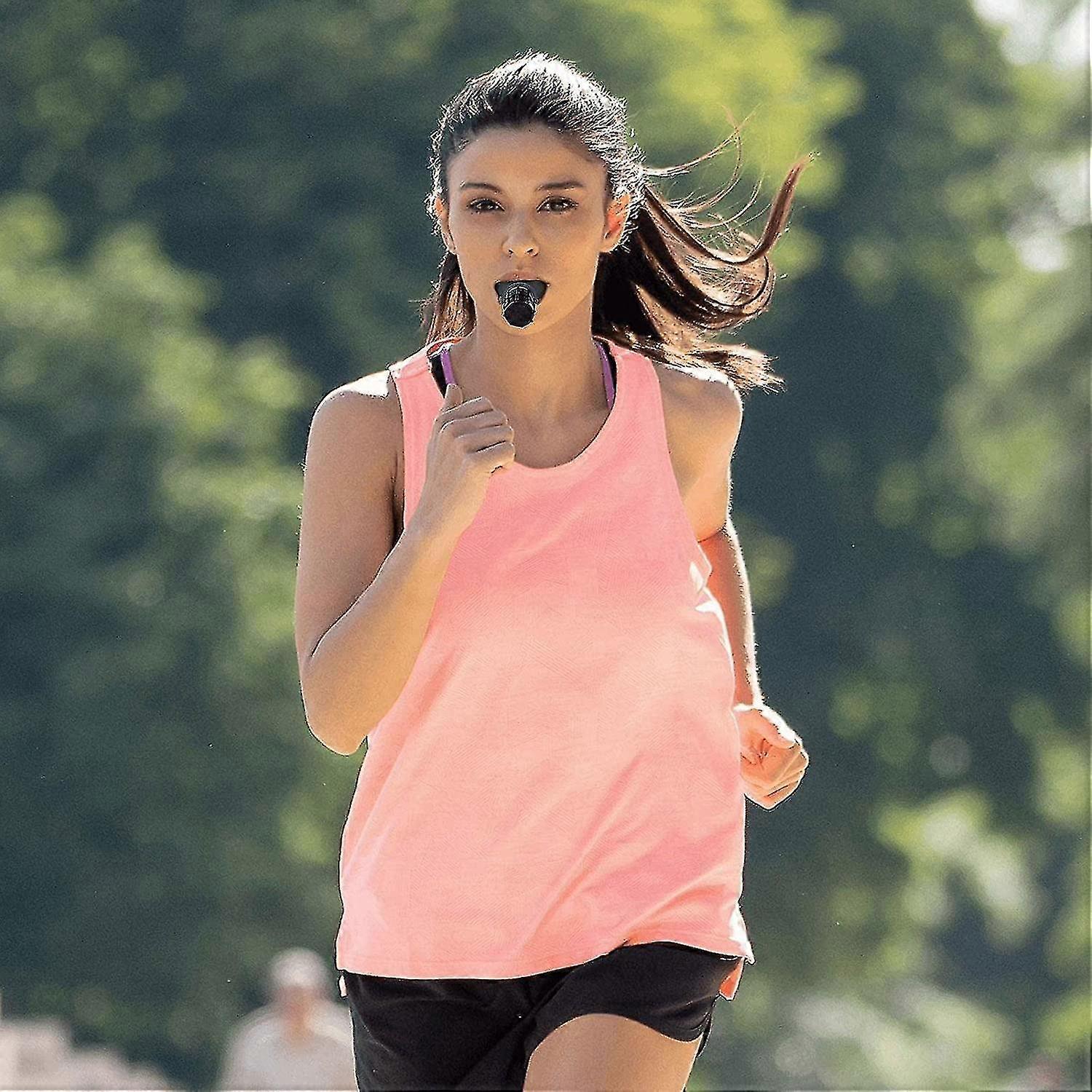 Breathing Exercise For Lungs, Breath Training Tool For Lung Capacity, At Home Endurance Exerciser Device