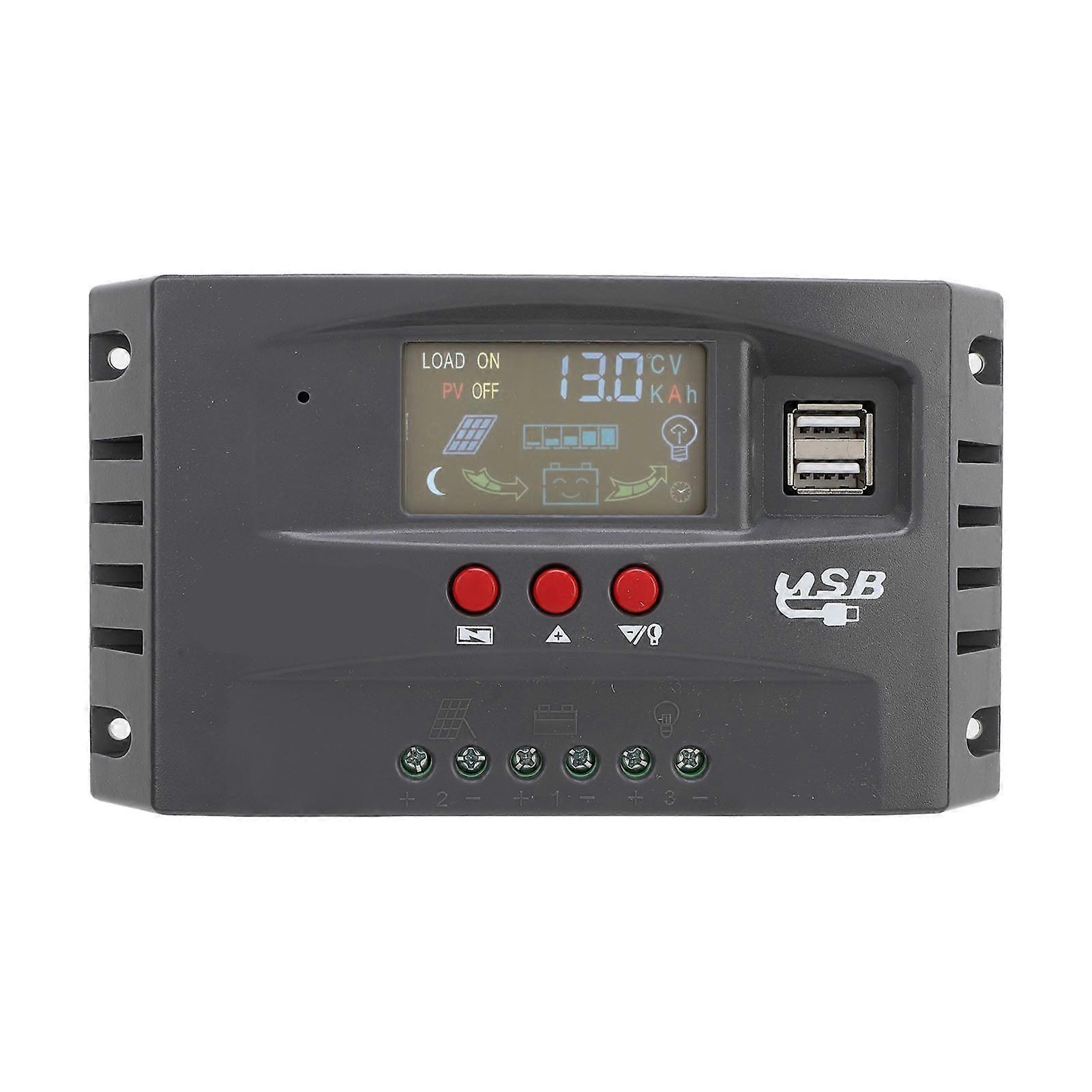 MPPT Solar Charge Controller with LCD Display - Efficient, Durable, and Versatile Regulator