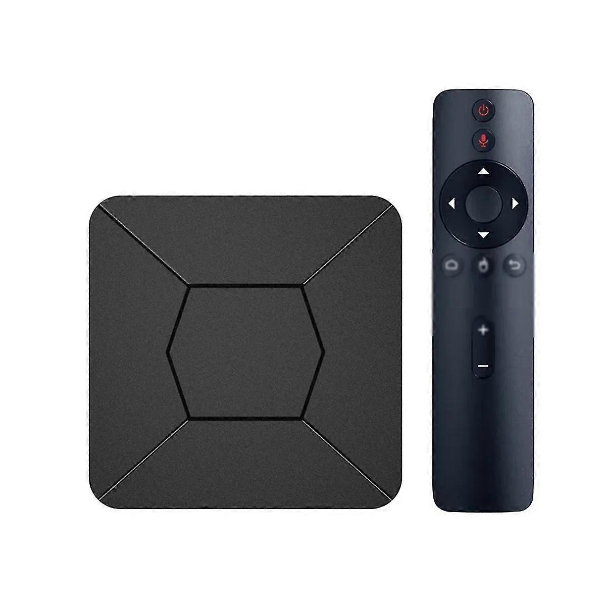 Q5 ميني ذكي تي فيزي بوكس 2.4 جرام / 5 جرام واي فاي Bt5.0 2 جرام 8 جرام 100 م أندرويد 10.0 تي في بوكس ميديا بلاير Allwinner H313 4K Hdr Eu Plug