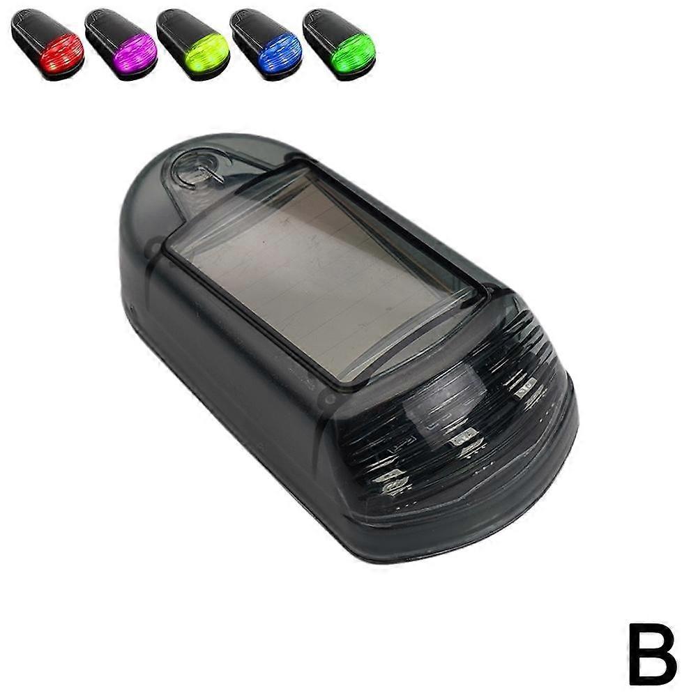 Universal LED Auto Deckenleuchte Solar Cab Buntes Licht Auto Dach Warnleuchte