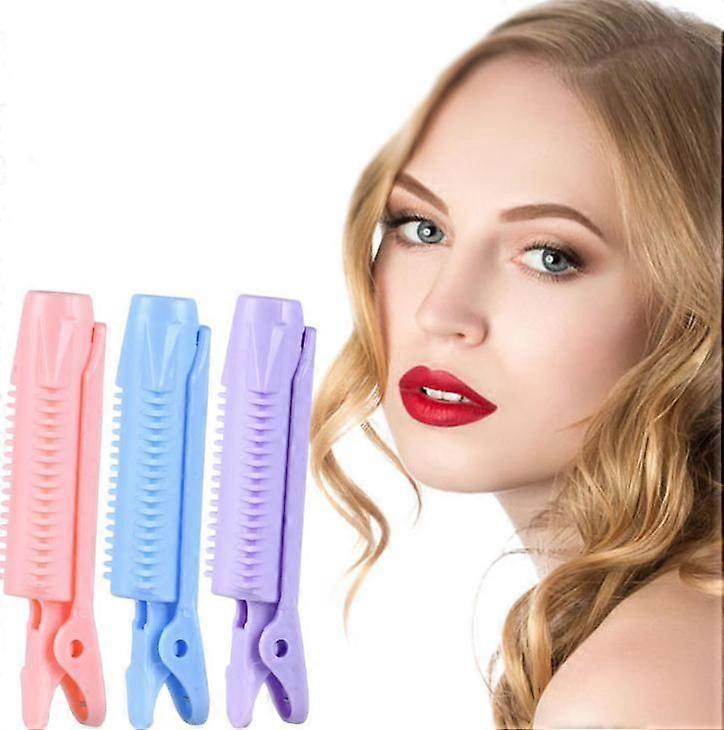 4pcsHair root fluffy clip bangs wave styling chuck top fluffy clip