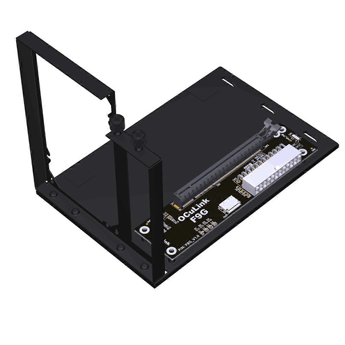 F9G-BK7 EGPU OCuLink GPU Dock PCIe4.0 X4 Notebook Laptop to External Video Graphics Card M.2 OcuLink to PCIE X16 Adapter