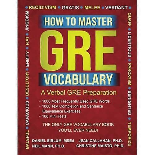 How to Master GRE Vocabulary: A Verbal GRE Preparation