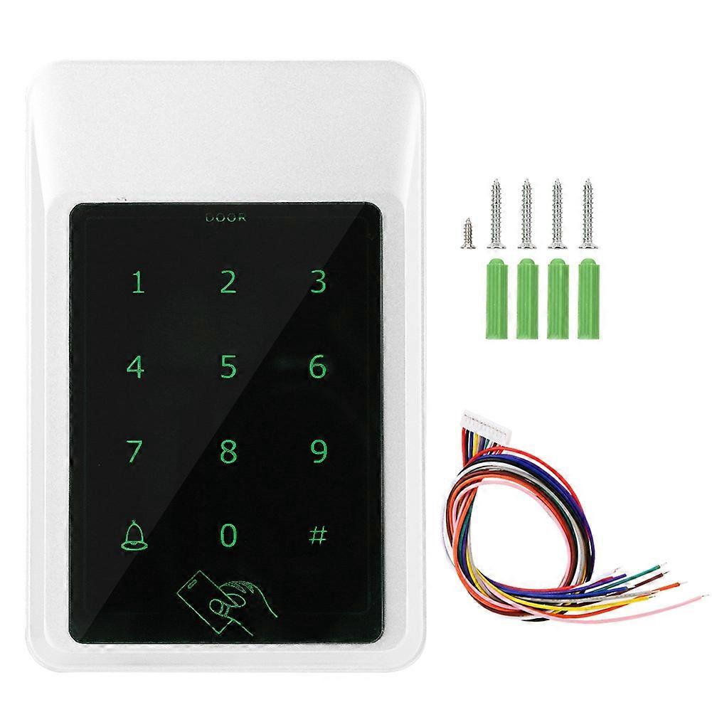 Metal Waterproof Door Access Control System 125 kHz/13.56 MHz Card Password Access Touch Keypad