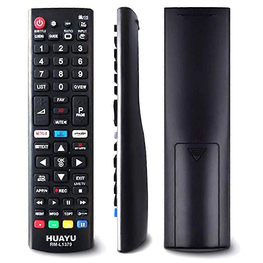 New HUAYU RM-L1379 Replacement Remote Control For LG LCD TV Netflix AKB73975730