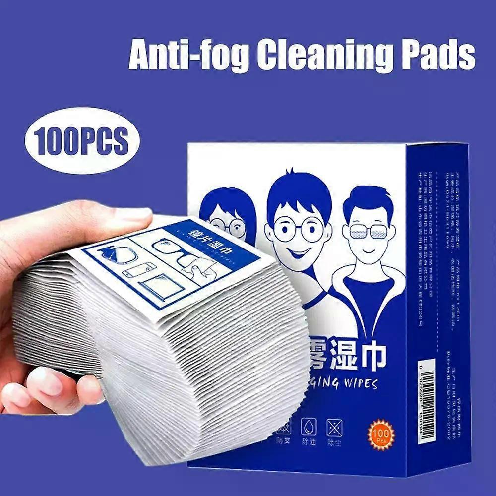 Disposable Eyeglass Cleaning Pads Anti-fog Glasses Wipes Lens Cleaning Cloth Mobile Phone Screen Wipes
