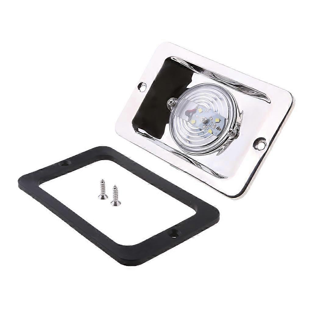 White Boat Marine Tail Board Stern Navigation LED Light Lamp DC 12V