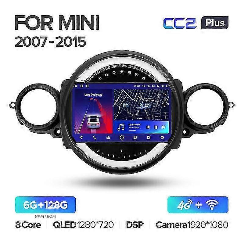 cc2l cc2 Plus pentru Mini 2007 - 2015 Car Radio Multimedia Video Player de navigare GPS Android No 2din 2 Din DVD