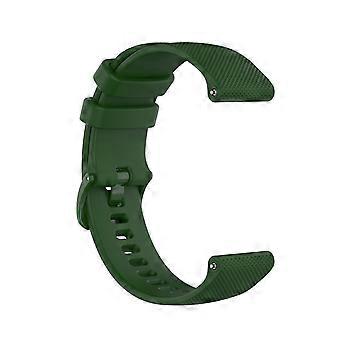 For Honor Watch GS 3 22mm Checkered Silicone Watch Band