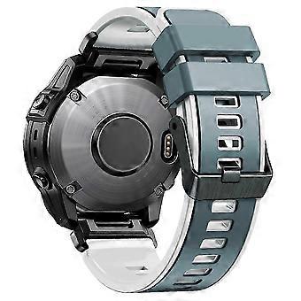 Tipo J Kalebol Klb-ssgj-001 para Fenix 7x/7x Pro Reloj de silicona 26mm Correa Dual Estilo K Multicolor