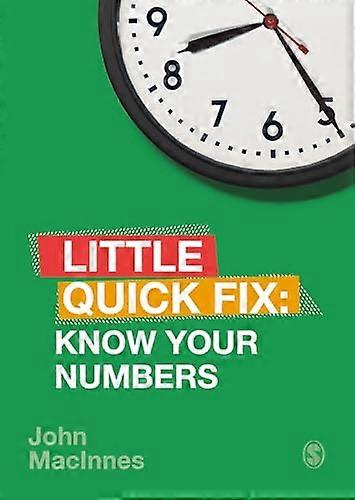 Know Your Numbers: Little Quick Fix