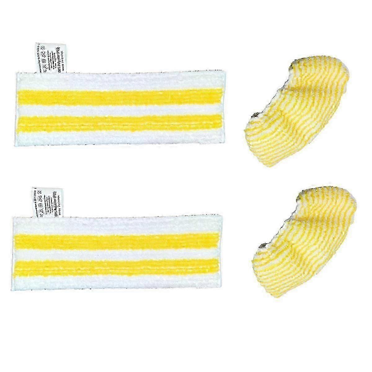 Steam Mop Cloth Pad Replacement for EasyFix SC2 SC3 SC4 SC5, Microfiber Cleaning Pads