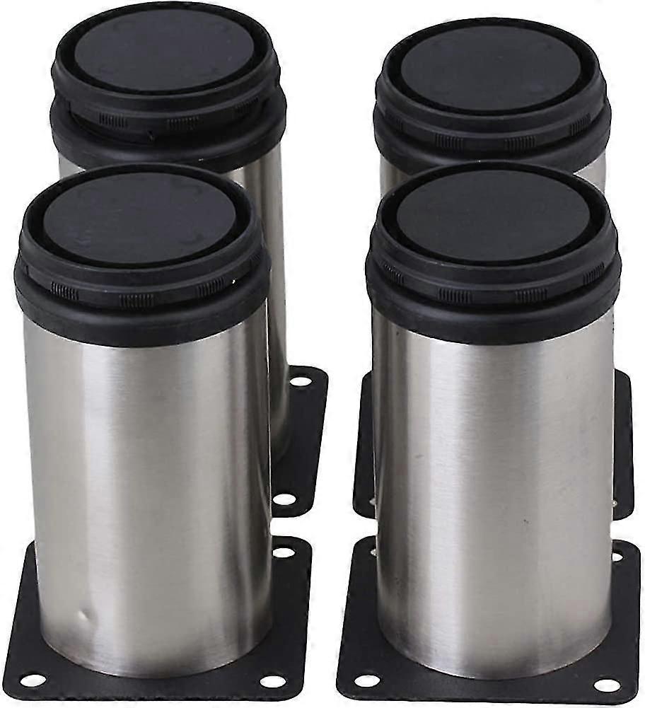 ステンレス鋼の台所調節可能な足の円形の家具の足のパック4