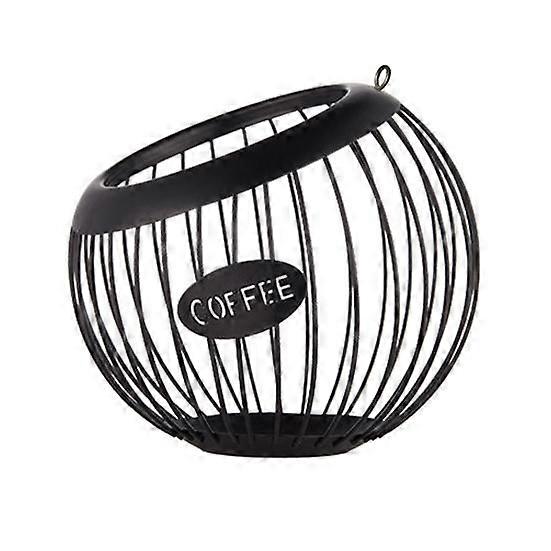 אחסון סל קפסולות קפה מארגן קיבולת גדולה רב תכליתי רב תכליתי K-cup מארגן מתכת קפסולות קפה מיכל אחסון