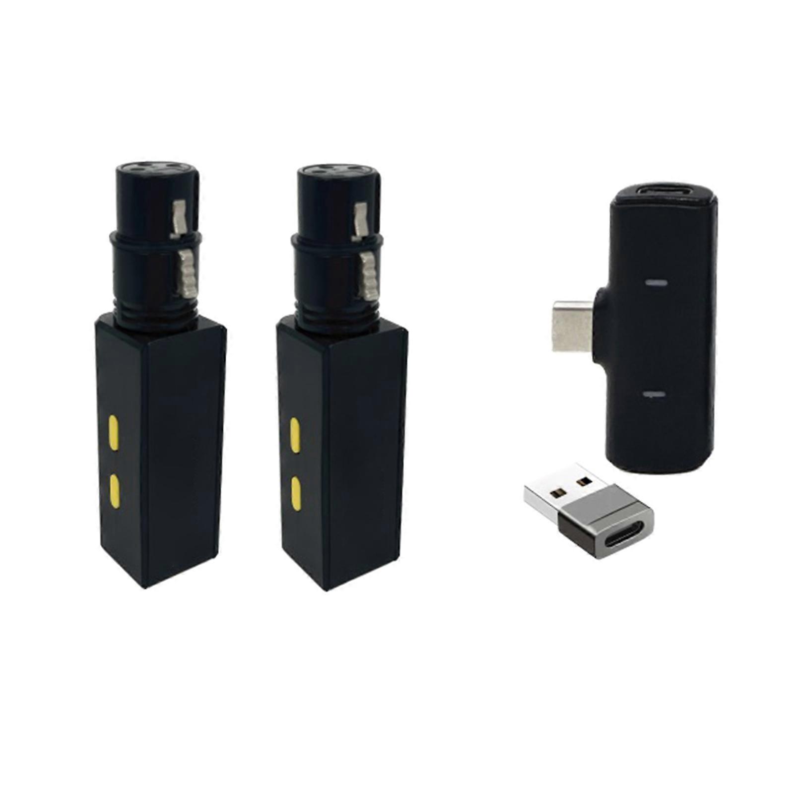 Professional Wireds to Wireless Microphones Converters Wireless Transmitters Receiver Transmission System Mic