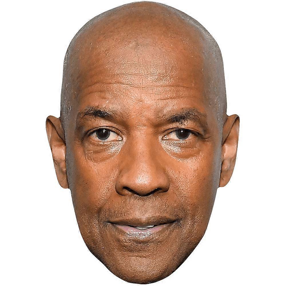 Denzel Washington (Bald) Big Head. Larger than life mask.