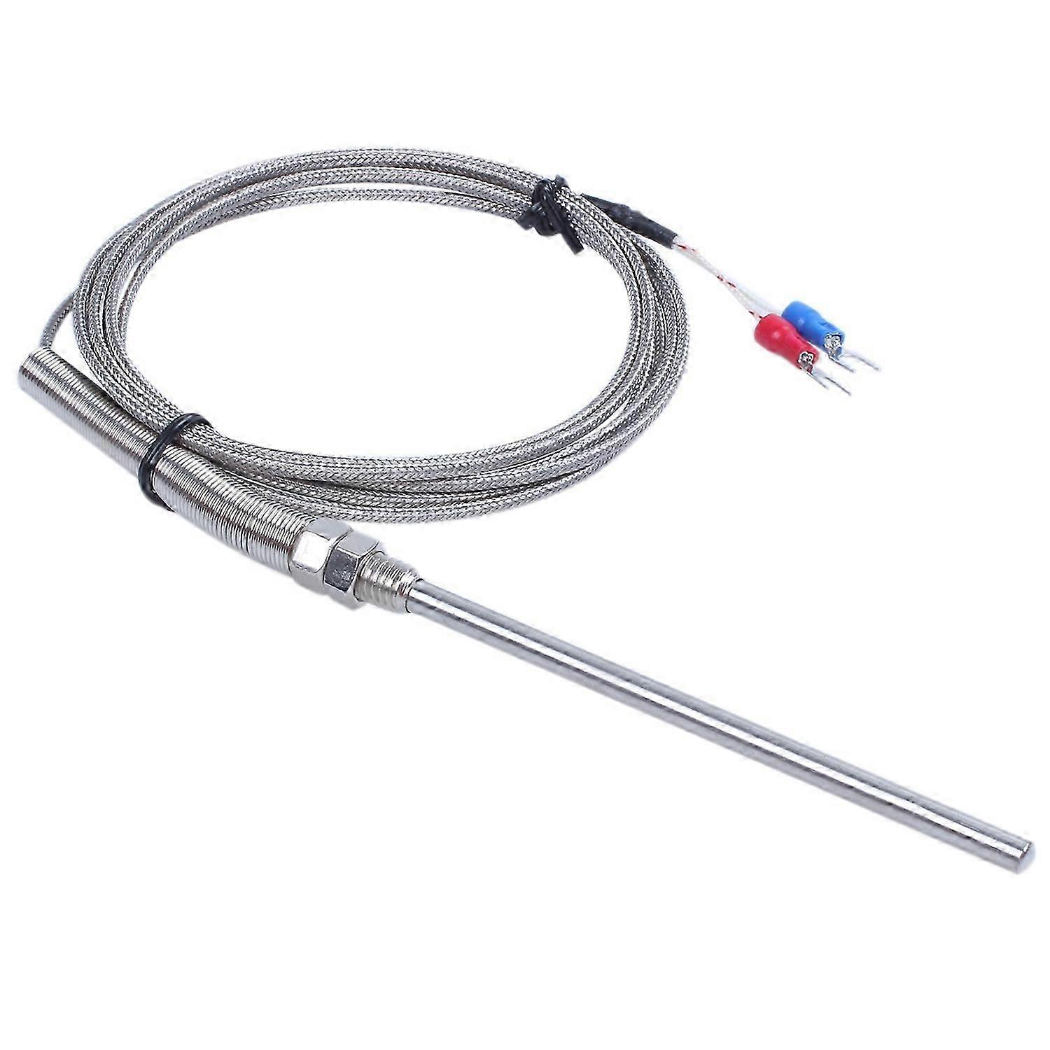 K-typ 0-800 grader Celsius termoelementprobsensorer 2M 6.5Ft