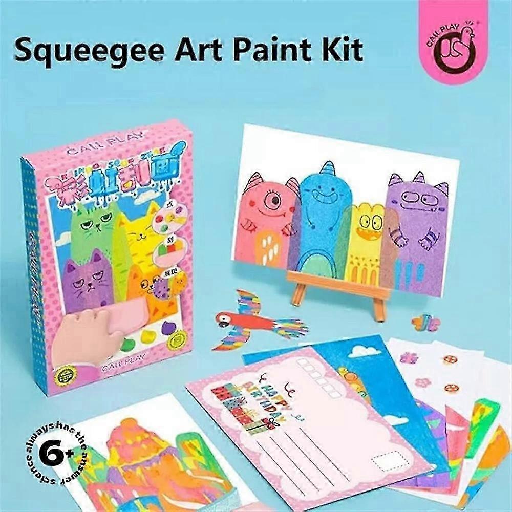 Livre à gratter pour enfants - Kit d'art arc-en-ciel de 35 pièces livre à Livre à gratter pour enfants - Kit d'art arc-en-ciel de 35 pièces livre à