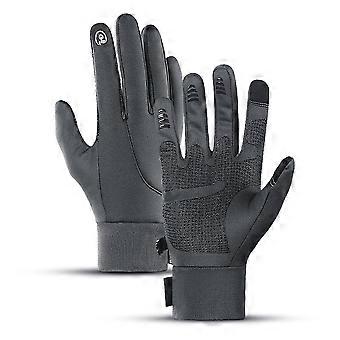 Thermohandschuhe für kaltes Wetter, wasserdichte, winddichte Winterausrüstung, flexibles Touchscreen-Winterzubehör für Männer und Frauen, langlebige, atmungsaktive Handschuhe für
