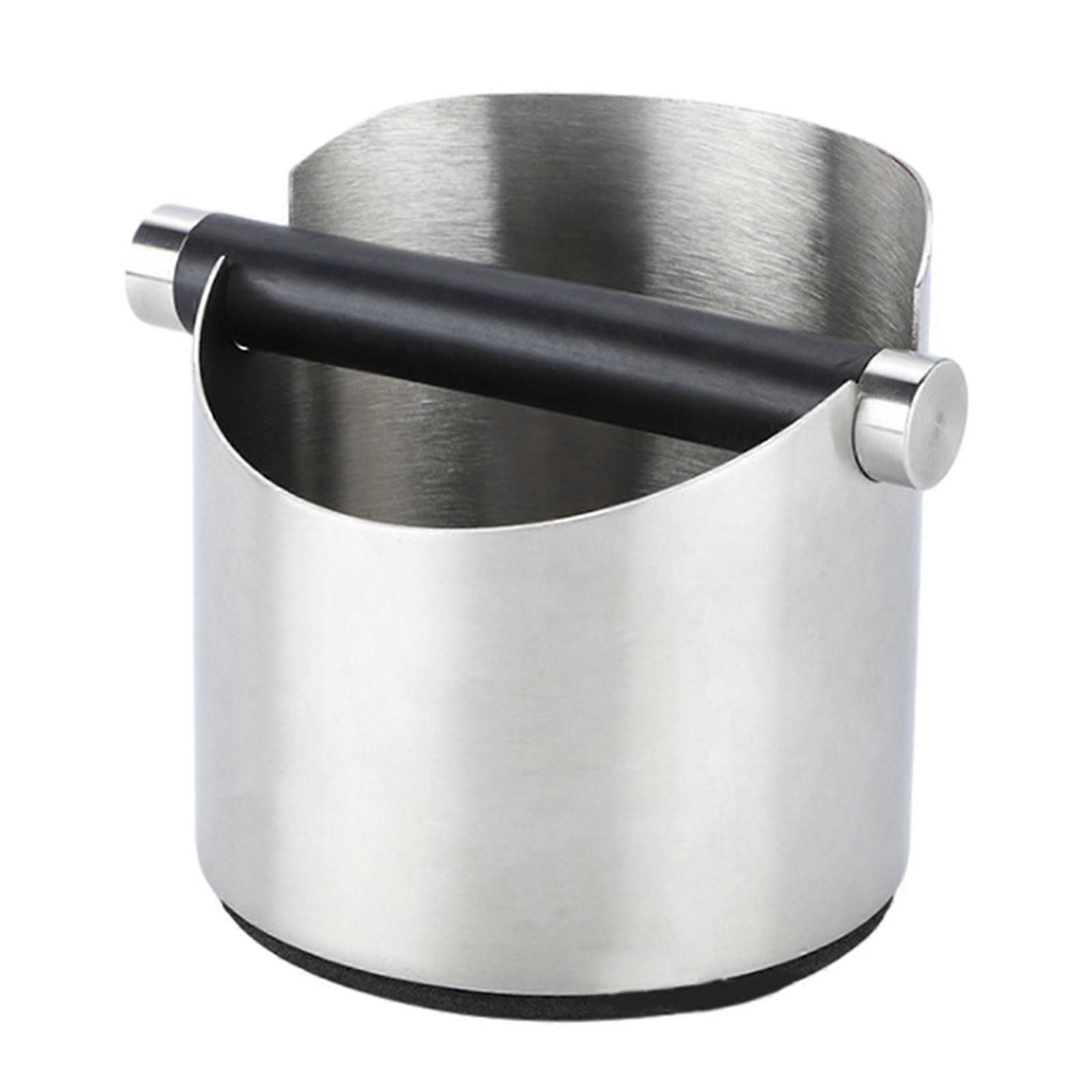Coffee Grounds Bucket Multiuse Durable Round Grounds Barrel Espresso Knock