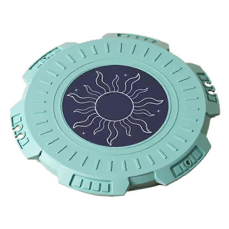 Twisting Board with Elastic Drawstring PP Large Size Mute Waist Twisting Disc for Home Fitness Green