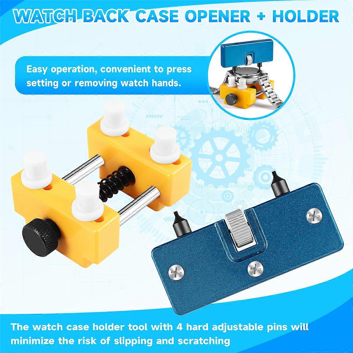Watch Adjustable Opener Back Case Remover Repair Watchmaker Tool