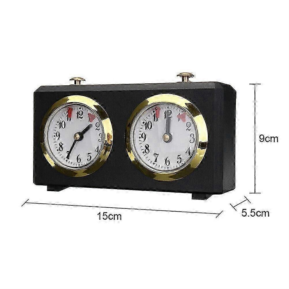 Chess Timer Chess Clock Count Up Count Down Timer International Chess Timer Clock (No Need Battery)