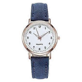 Orologi da donna Orologio da polso analogico al quarzo piccolo da donna Casual Blu