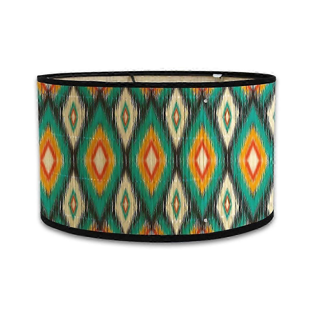 ランプシェードプリント楕円形のランプシェード30x30x20CMシャンデリアとフロアランプ用のビンテージランプシェード CP2025041100601