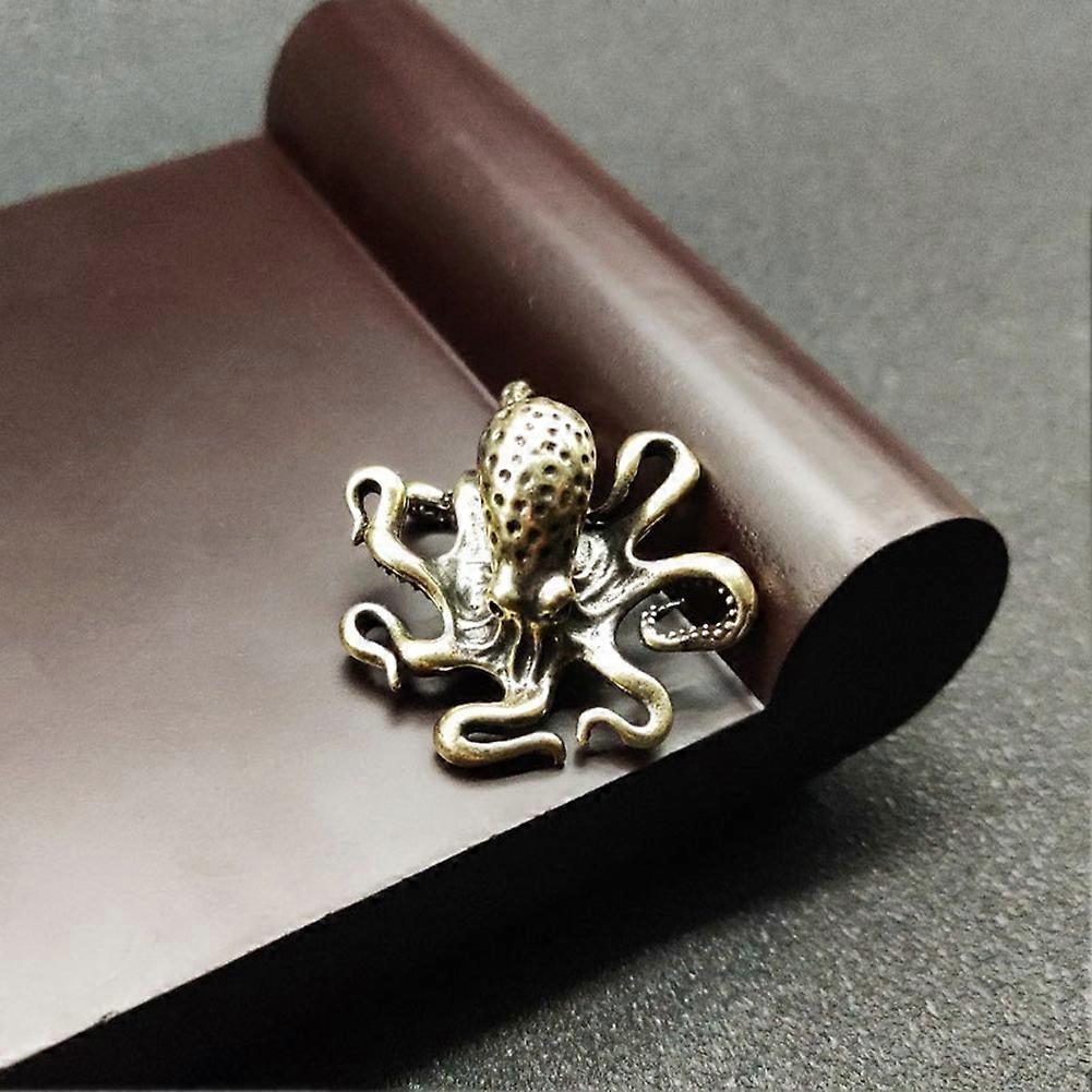 Copper Octopus Home Decor Antique Table Tea Pets Craft
