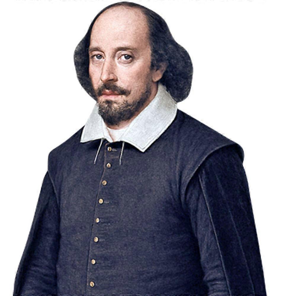 William Shakespeare (Capa) Recorte de medio cuerpo