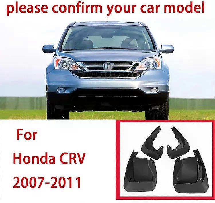 Apply 20007-2022 Front Rear 4pcs FOR Honda CRV CR-V Mudguards Fender Mud Flap Guard Splash Mudguard car accessories auto styline