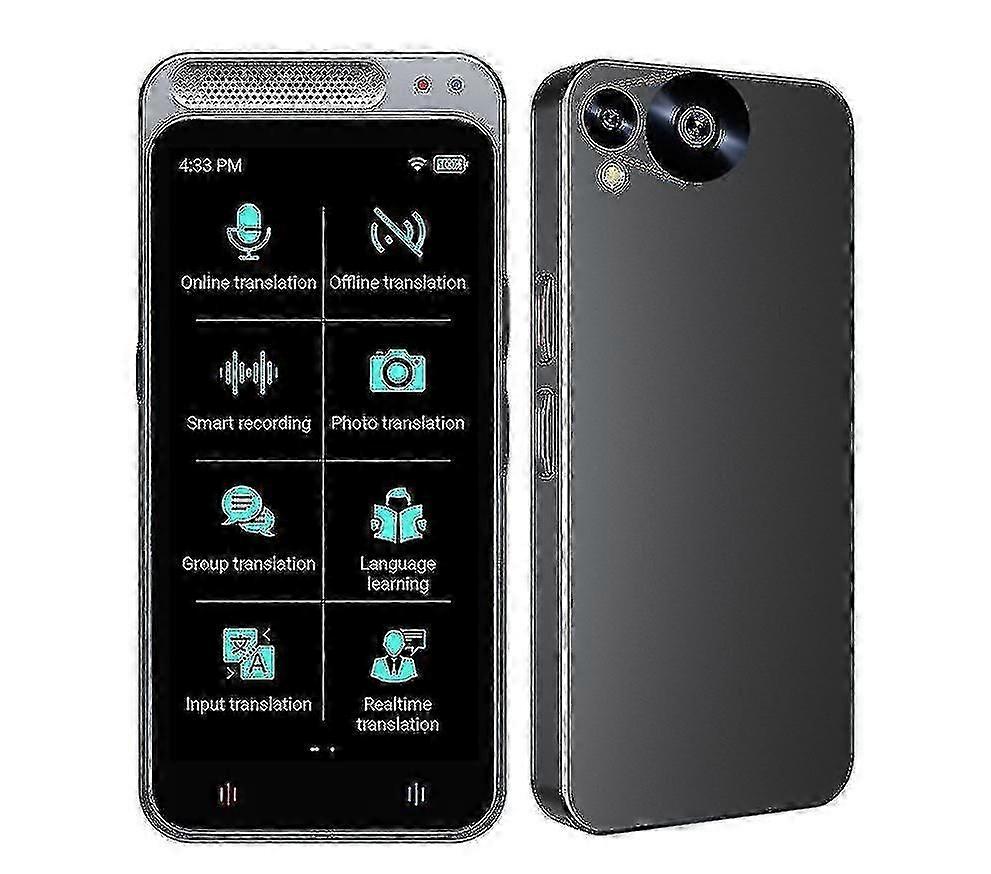 AI Intelligent Voice Translator - 138 Languages Simultaneous Translation Machine with Photo Support