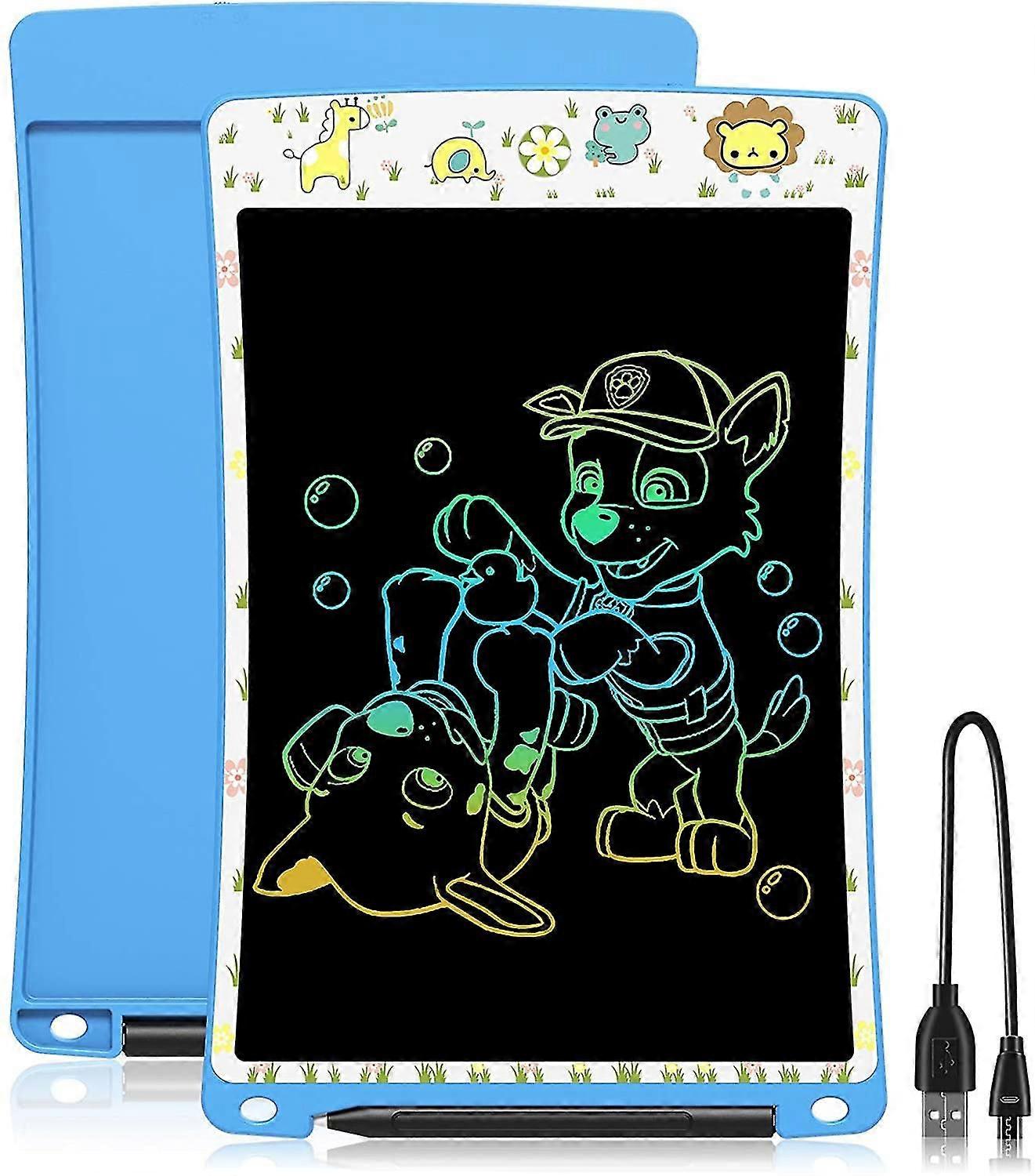 Tablet de placa lcd de tela colorida de 10 polegadas para crianças