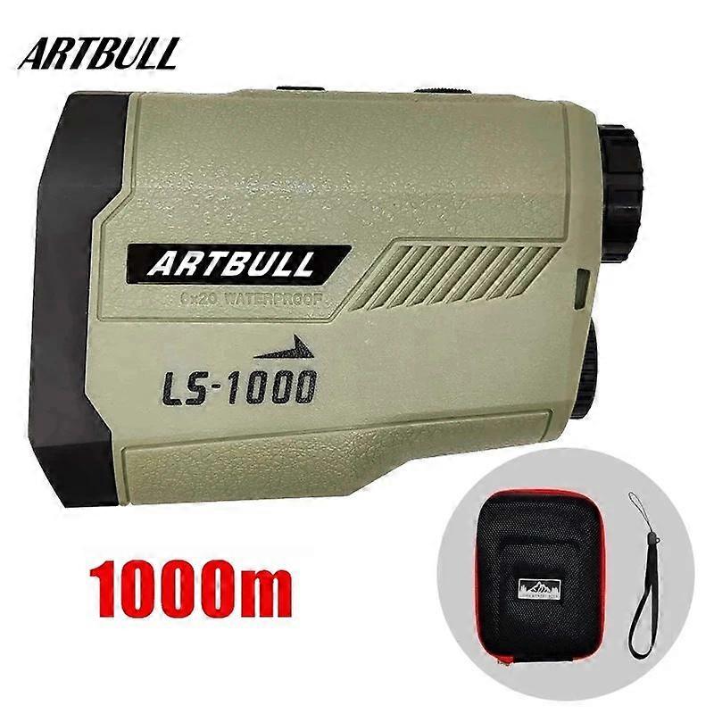 ARTBULL Golf Laser Rangefinder Telescope Tilt Adjustment Diagonal Needle 1000M 650M Laser Rangefinder for Hunting Monocular