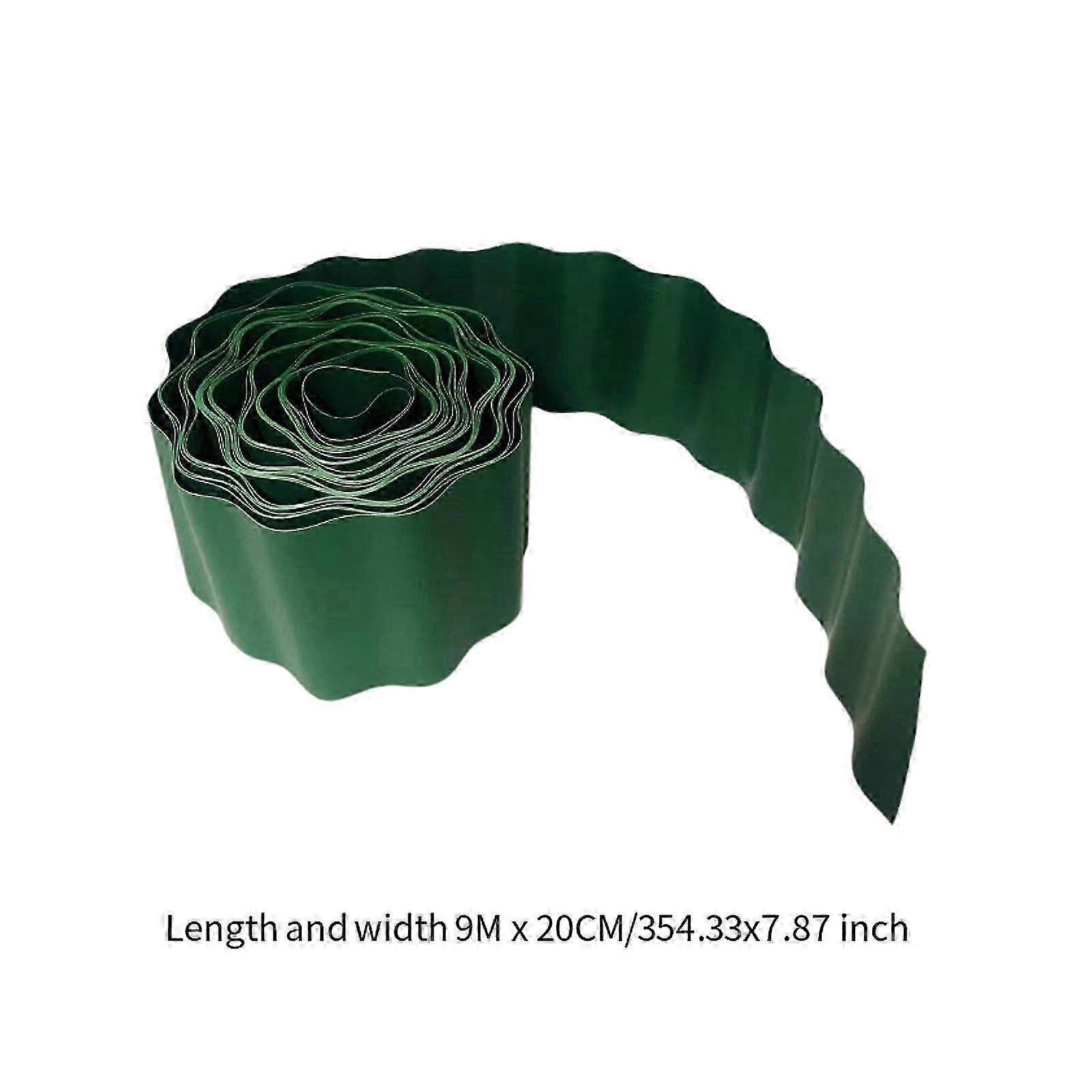 DIY Landscaping PP Border Edging Roll for Patio Walkway Accessories Flexible 9mx10cm
