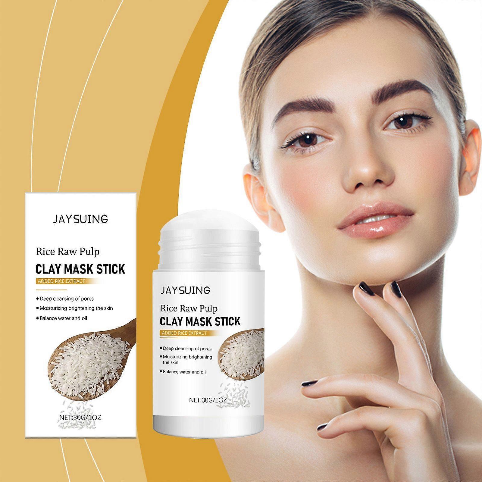 30g Rice Mask Stick Oil Control & Glow-Boosting Clay Balm