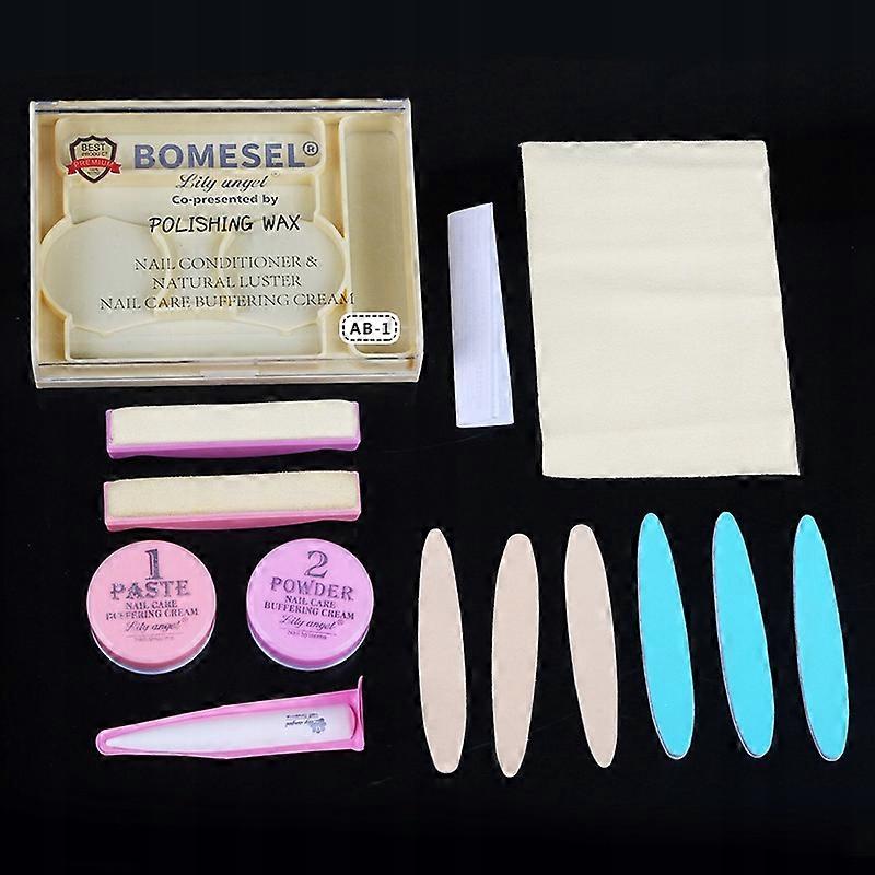 طقم مانيكير ياباني ليلي أنجل شاين يقوي الأظافر