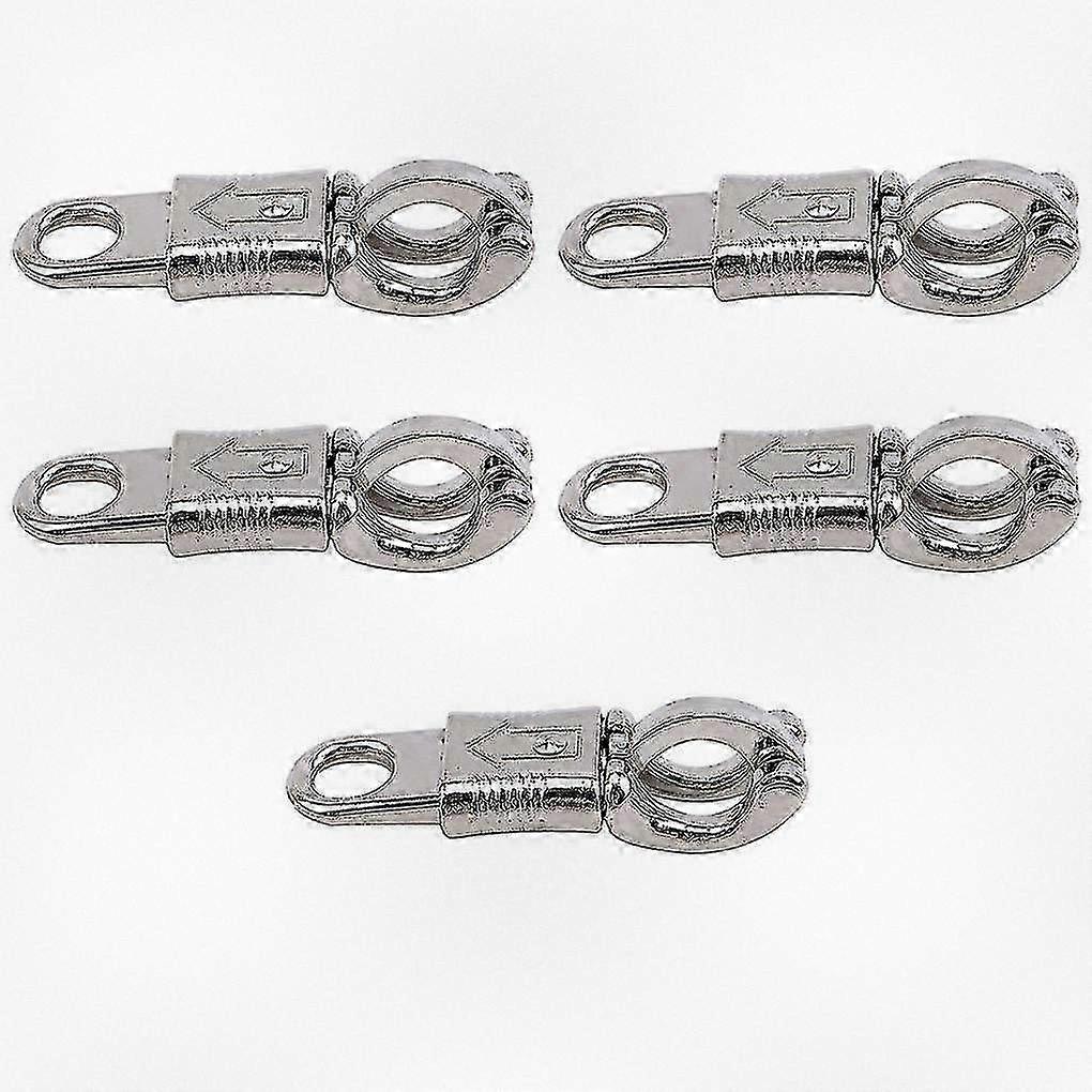 5-Pack Heavy-Duty Spring Hooks for Livestock and Farm Use