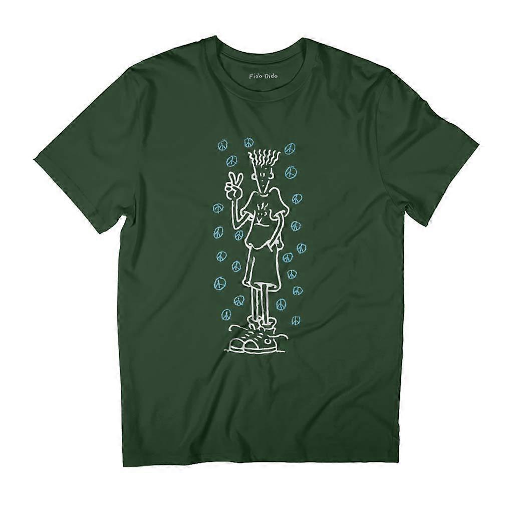 Fido Dido Multi Peace Men's T-Shirt