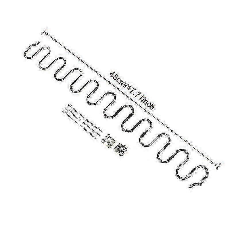 Sofa Chair Replacement Springs with Clips - Available in Lengths of 45/50/60/65/70cm