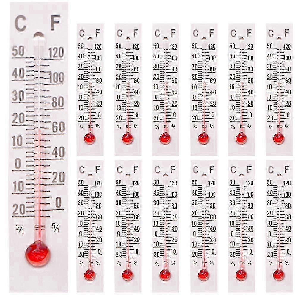25pcs Miniature Temperature Gauges Mini Thermometer Accessory Decorations