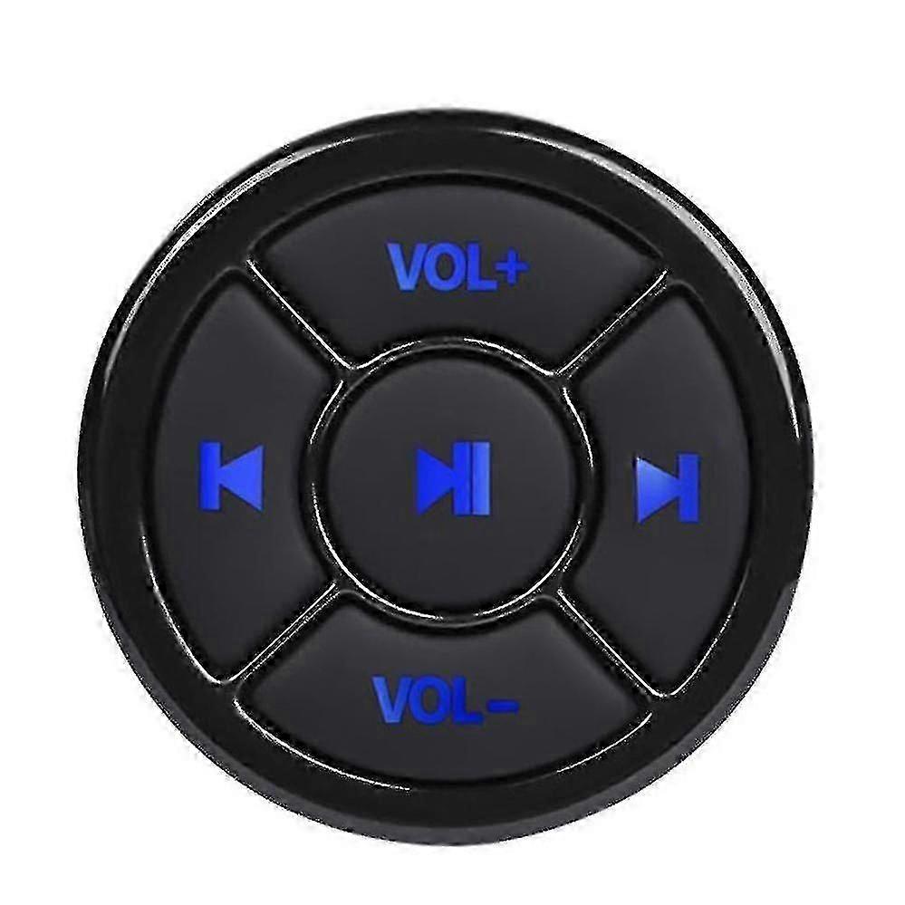 Wireless Bluetooth Media Button Remote Controller Car Motorcycle Bike Steering Wheel Music Play Remote For Phone Tablet