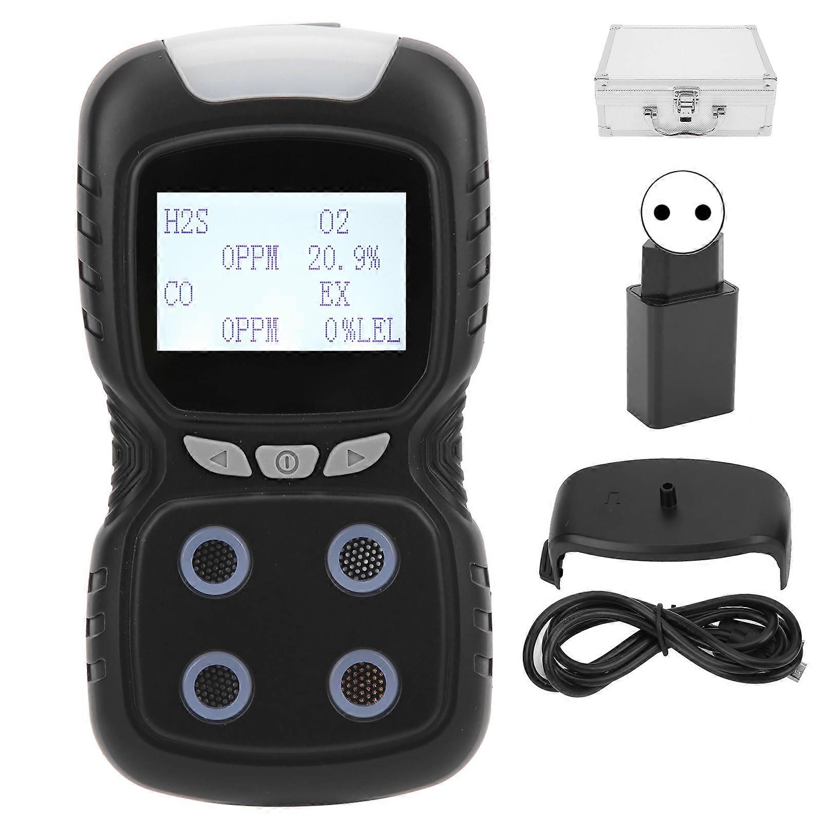 Portable Multi-Gas Detector: High-Sensitivity Digital Sniffer with 10hr Battery Life