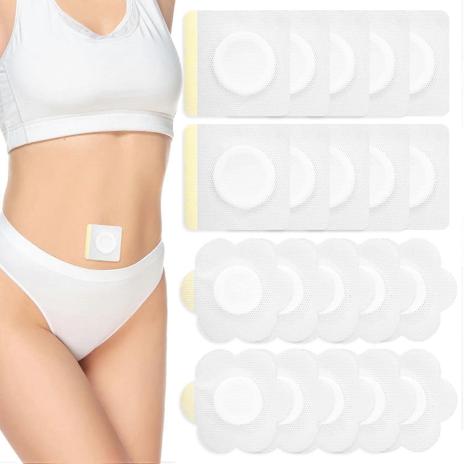 2025 Latest Model  50pcs Castor Oil Belly Button Patch, Caster Oil